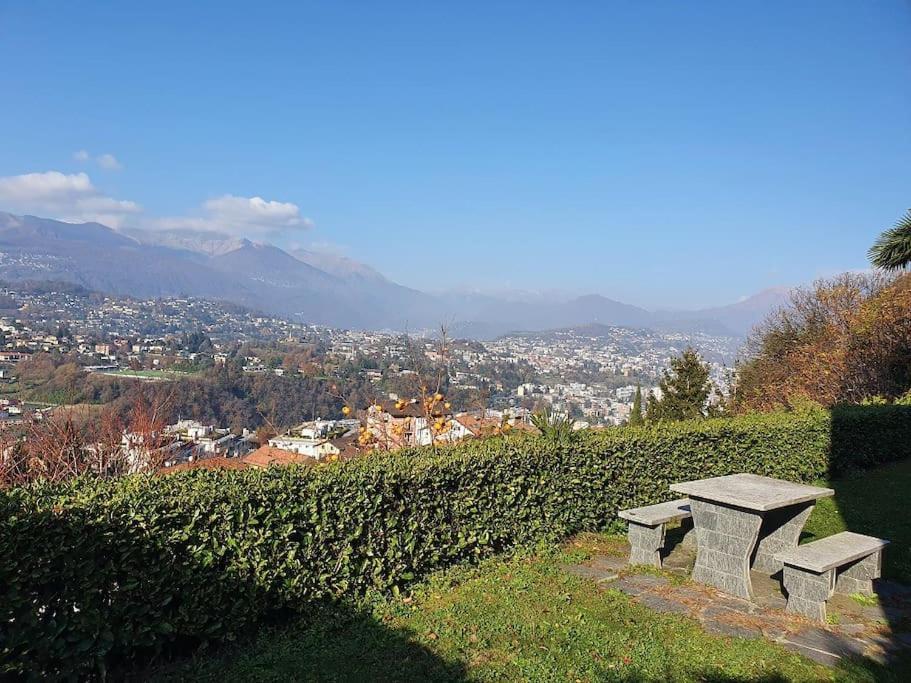 Casetta Accogliente Con Vista Sopra Lugano Paradiso Εξωτερικό φωτογραφία